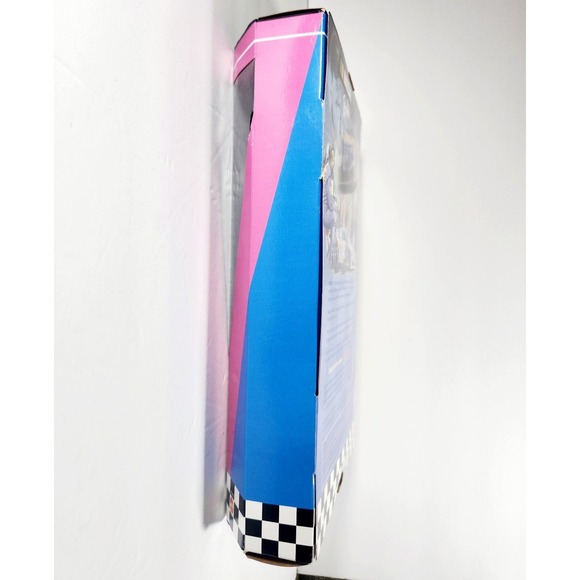 Barbie NASCAR 50th Anniversary Collector Edition Doll Blue Racing Suit Helmet - Picture 3 of 5